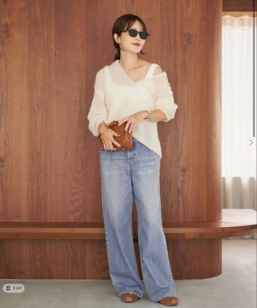 Plage R’IAM WIDE デニム 追加》R'IAM WIDE デニム（デニムパンツ・ジーンズ）｜Plage