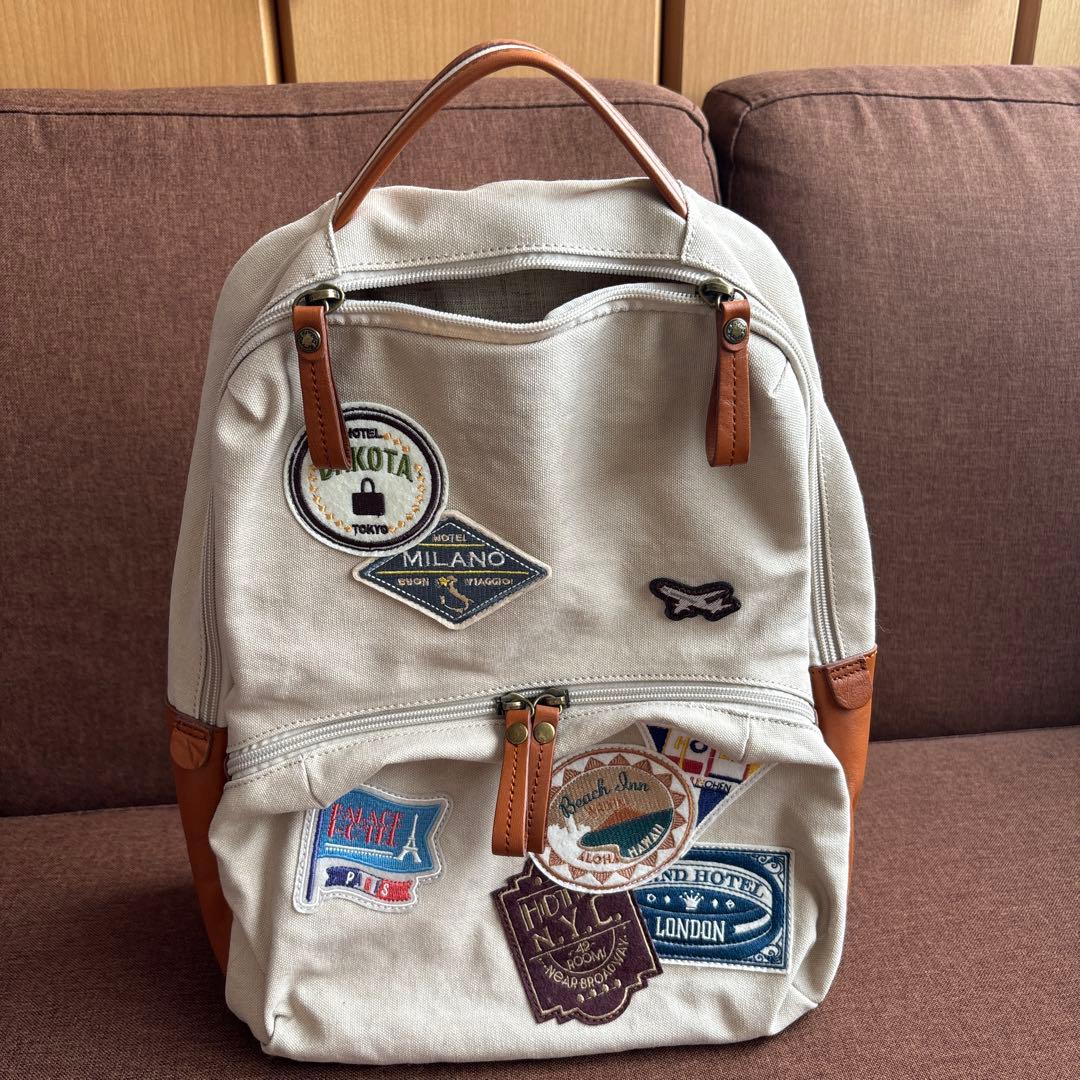 ダコタキャンバスバックパック