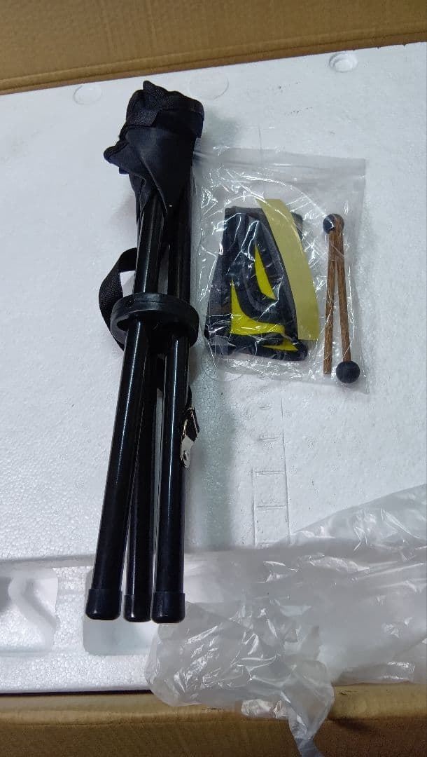 ハンドパン 56センチ 12音 A＝432Hz 音程合ってますゴールド 音きれい