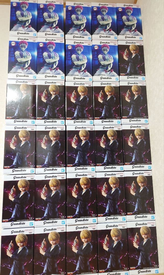Grandista 猗窩座 クラピカ　計30個　鬼滅の刃　ハンターハンター アニメ「鬼滅の刃」 Grandista -猗窩座-
