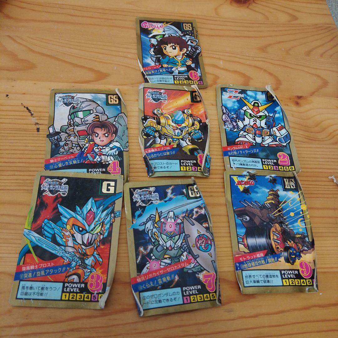 SDガンダム外伝 カードダス バトルオブナイツ　7枚 ミニミニカードダス SDガンダム外伝 聖機兵物語 | ナムコパークス