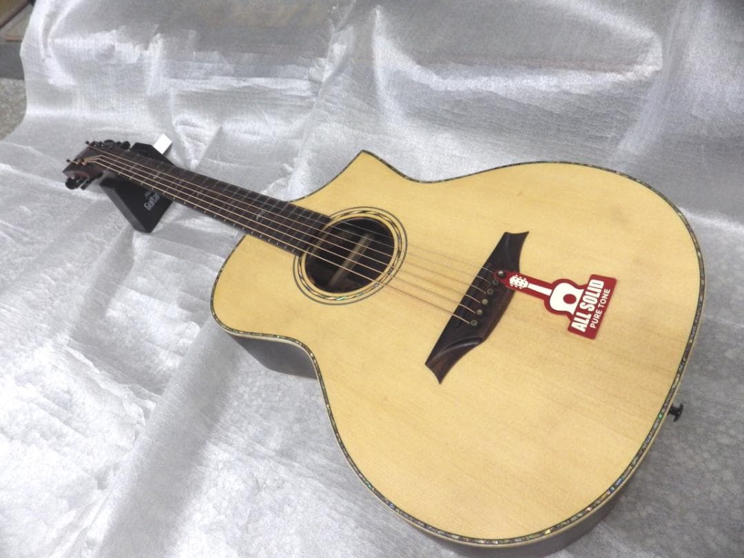 弦高低め　オール単板　Bromo　ブロモ　エレアコギター　BAR5CE