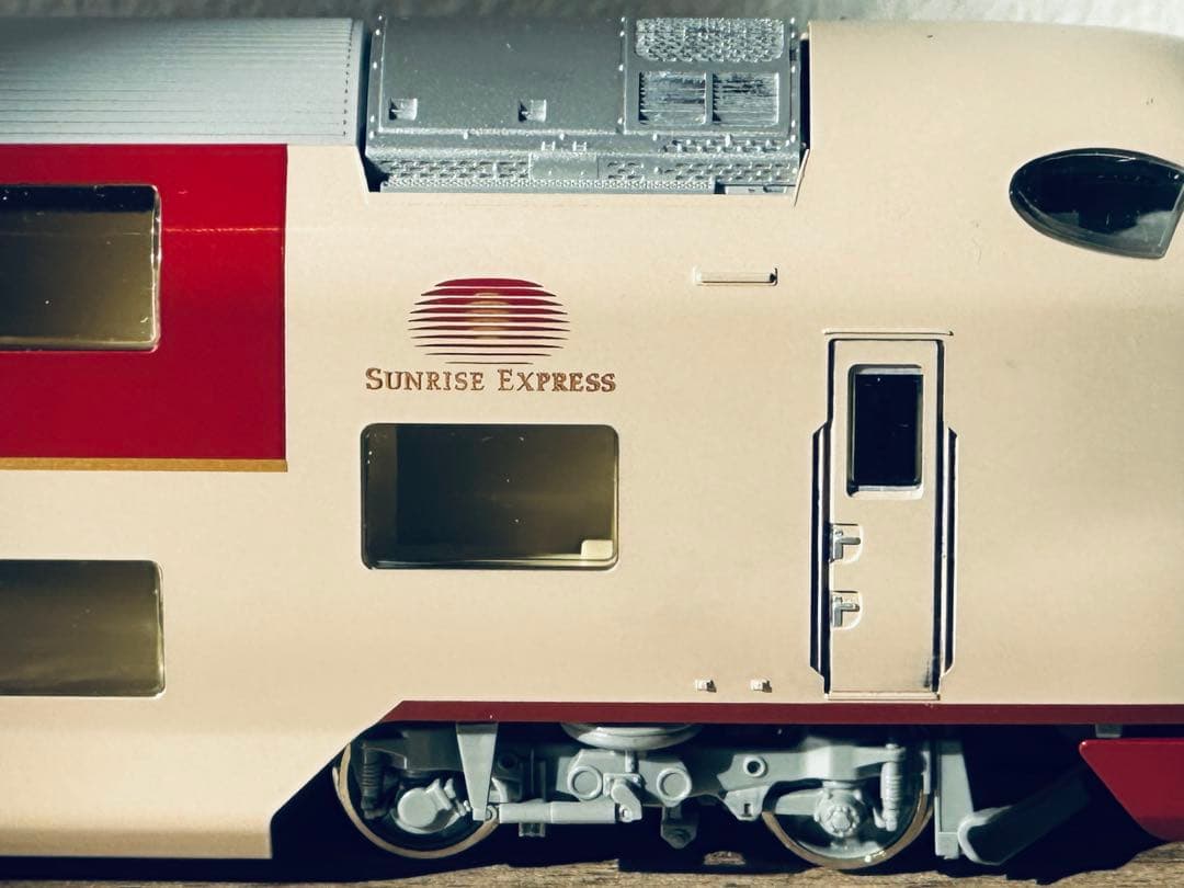 インテリア用に！】285系 サンライズEX 先頭車 室内灯付き HOゲージ