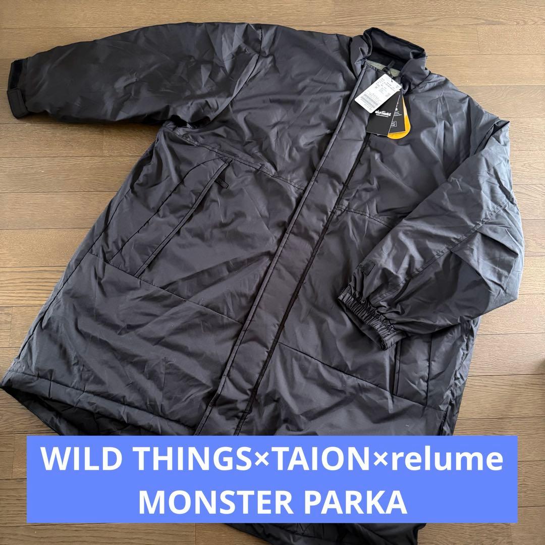 WILD THINGS×TAION×relume MONSTER PARKA 追加》別注 WILD THINGS×TAION×relume MONSTER PARKA：ダウン