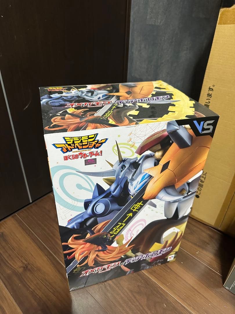 新品未開封 デジモンアドベンチャー　フィギュア　オメガモン vs ディアボロモン