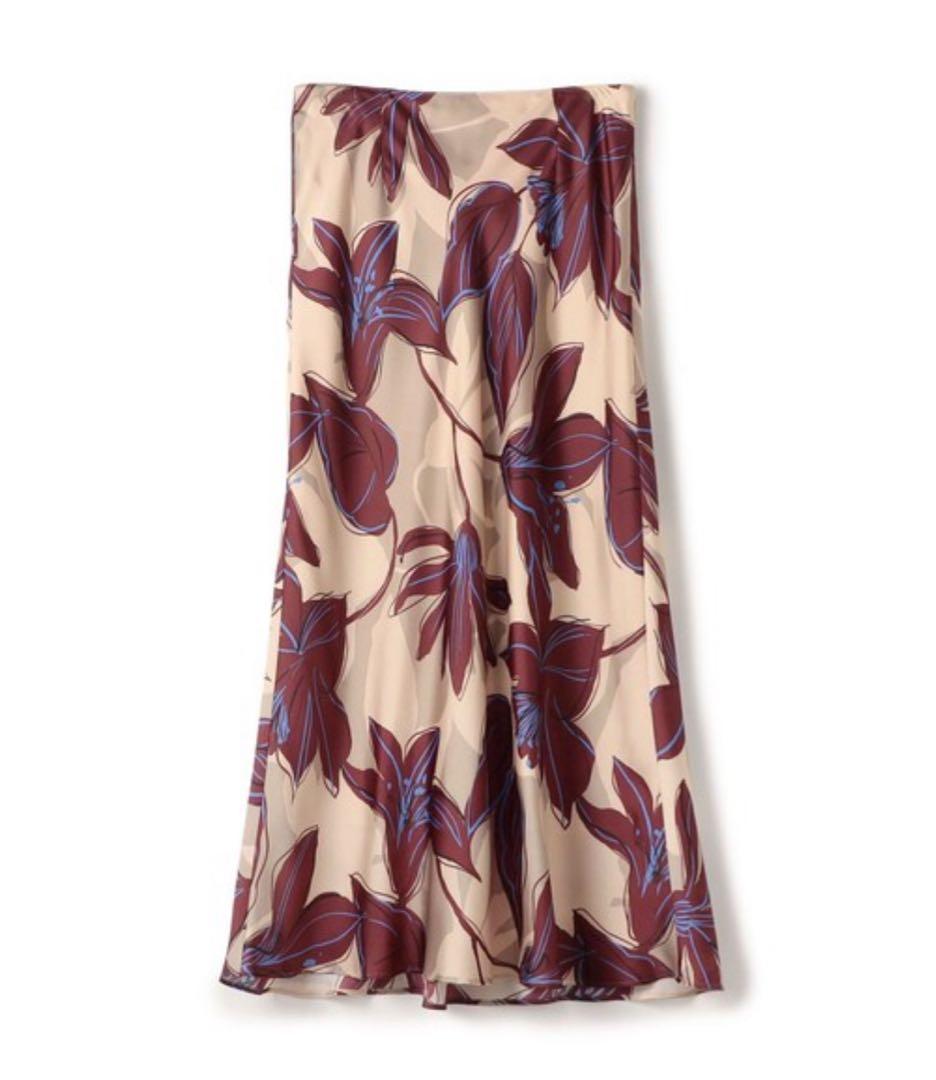 ボールジィ フラワープリント スカート 34 トゥモローランド 2025AW