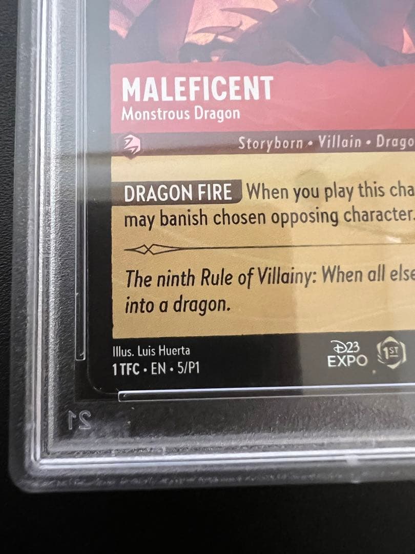 Disney Lorcana ロルカナ D23 プロモ マレフィセントpsa10 - メルカリ