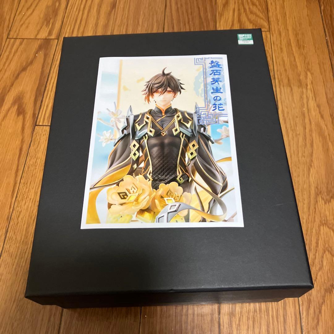 ワンフェスStarmania 冬眠的地鼠君 1/7 鍾離 盤石芽生の花 原神