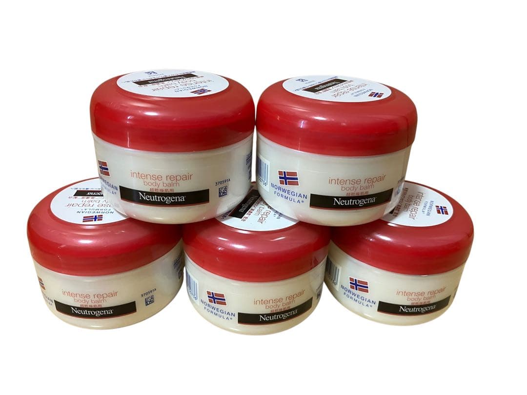 ニュートロジーナ ノルウェー フォーミュラ インテンスリペア ボディバーム 5個