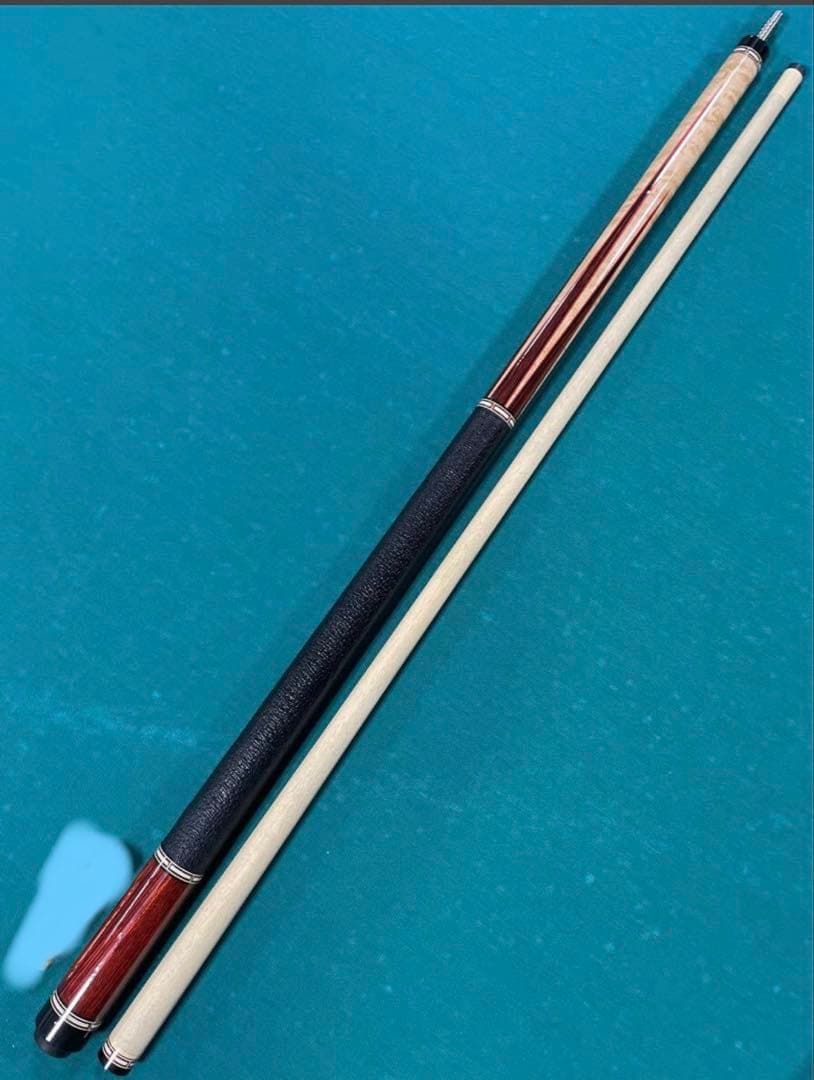 値下げ！　HOWキュー BD〉銘木ストレート＋Flashシャフト装備。HOW Cue 『M6』、好評販売中