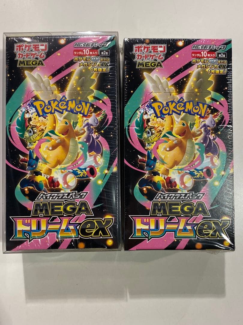 MEGA メガドリームex 2box シュリンク付き　新品未開封