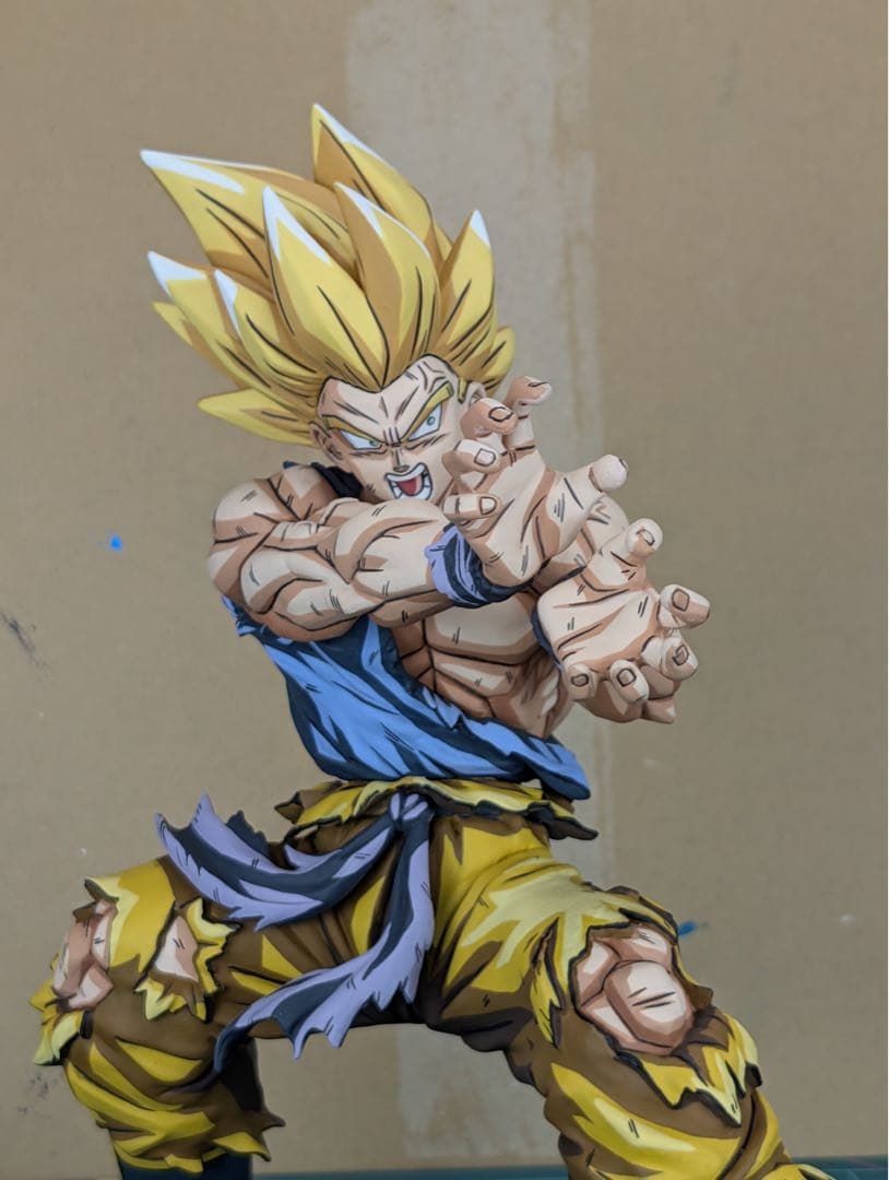 ドラゴンボールレジェンズ 超サイヤ人　孫悟空 フィギュア二次元彩色2Dリペイント