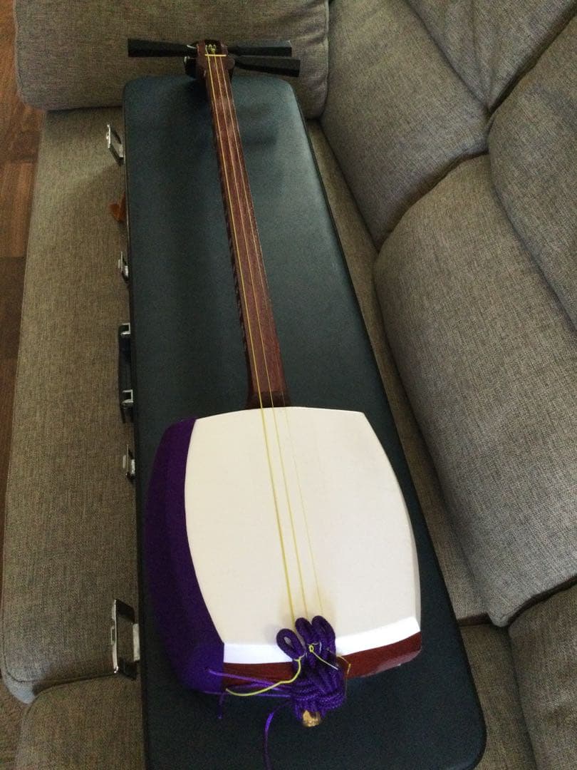 津軽三味線　太棹　ハードケース付