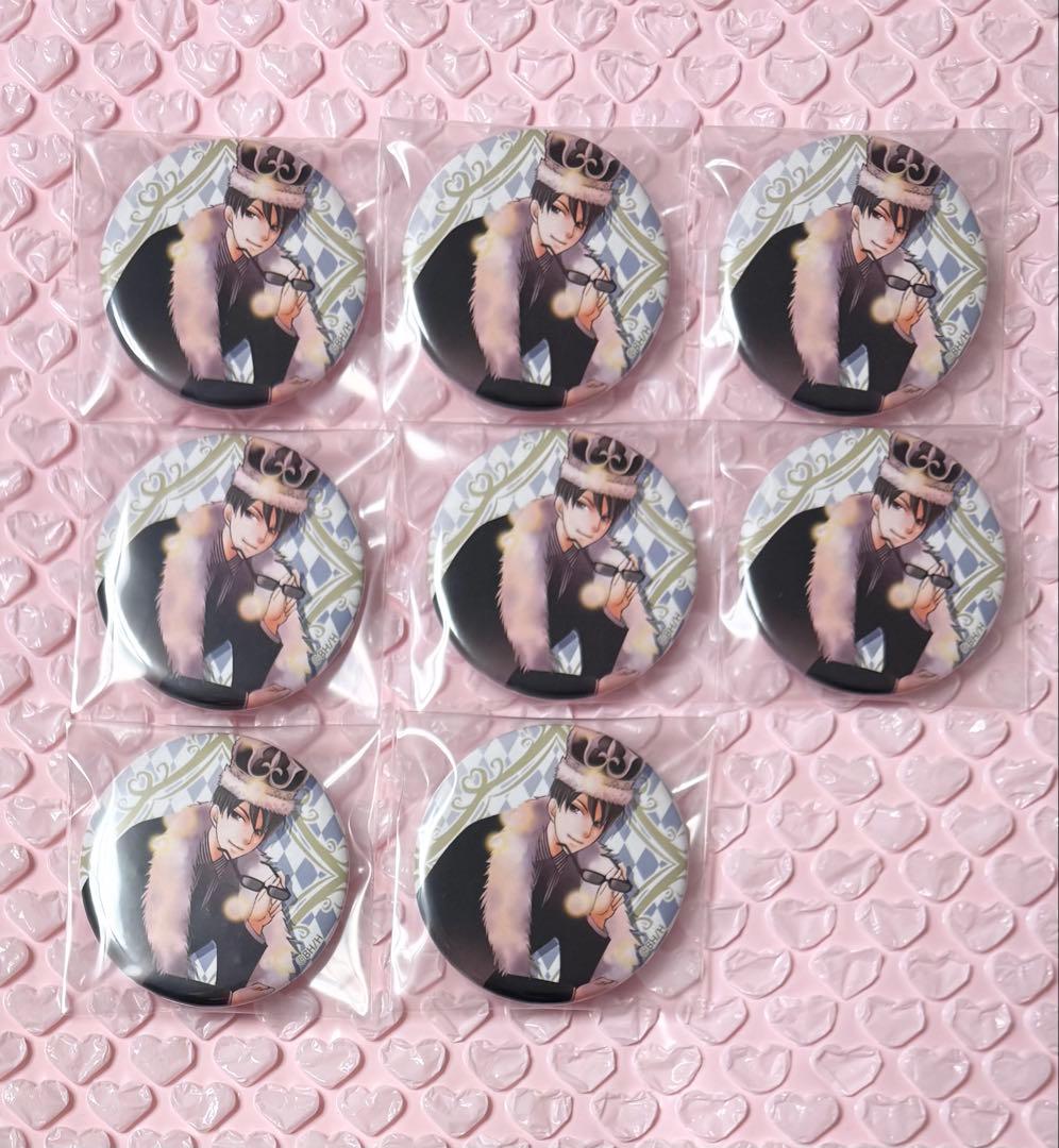 桜蘭高校ホスト部　鳳鏡夜　くじメイト　缶バッジ　B賞　8点セット