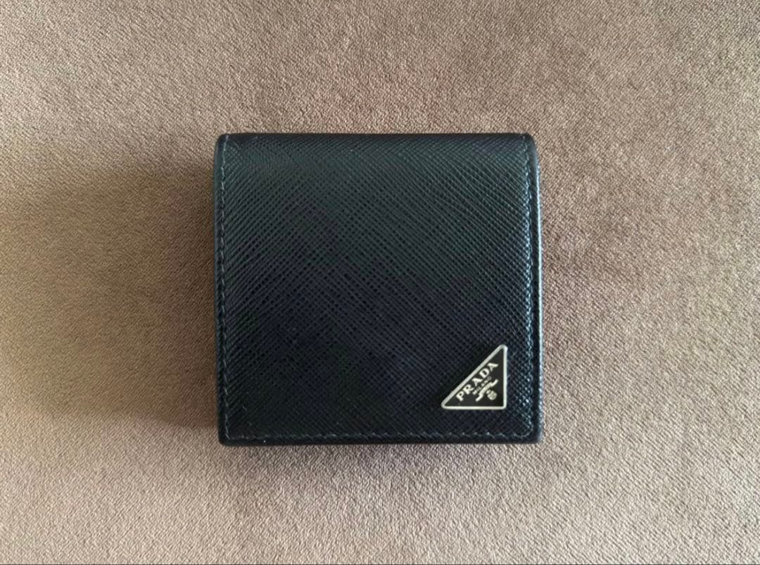 PRADA プラダケース サフィアーノトライアングル 小銭入