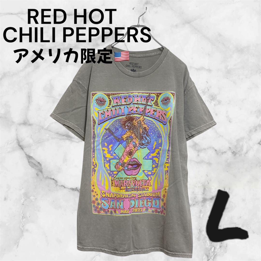 激レア レッチリ×マーズ 2023年サンディエゴ限定ライブTシャツ Lサイズ 楽天市場】バンド tシャツ レッチリ レッドホットチリペッパーズ RED