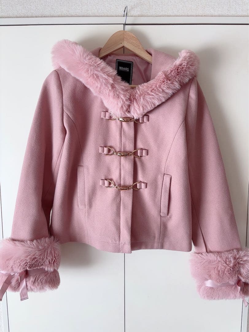 MARS ショートセーラーコート ピンク