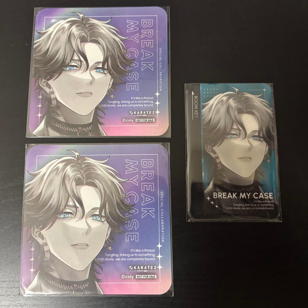 ブレイクマイケース ブレマイ カラ鉄 ルームキー コースター 特典 新名