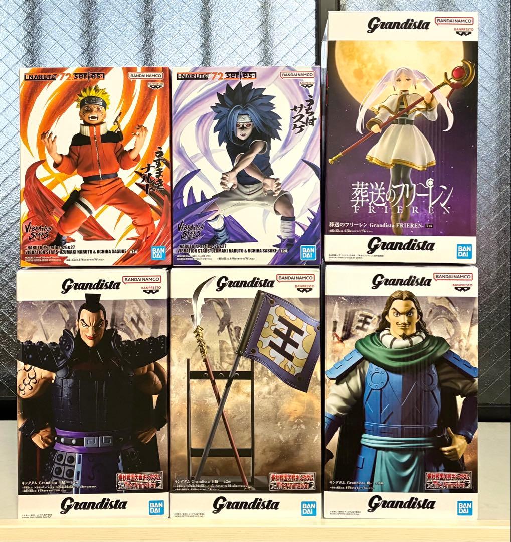 人気プライズフィギュア6種6体セット】〒〒〒 - メルカリ