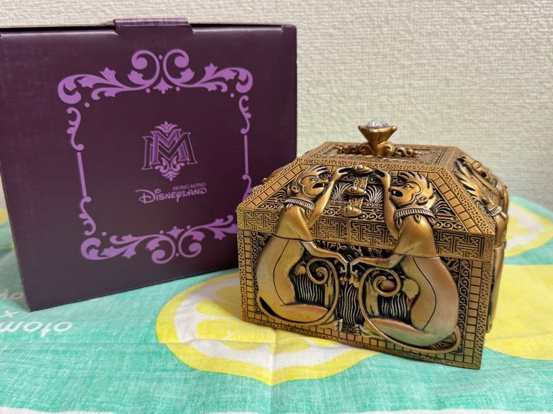 新品 希少 ミュージックボックス 香港ディズニー　ミスティックマナー オルゴール
