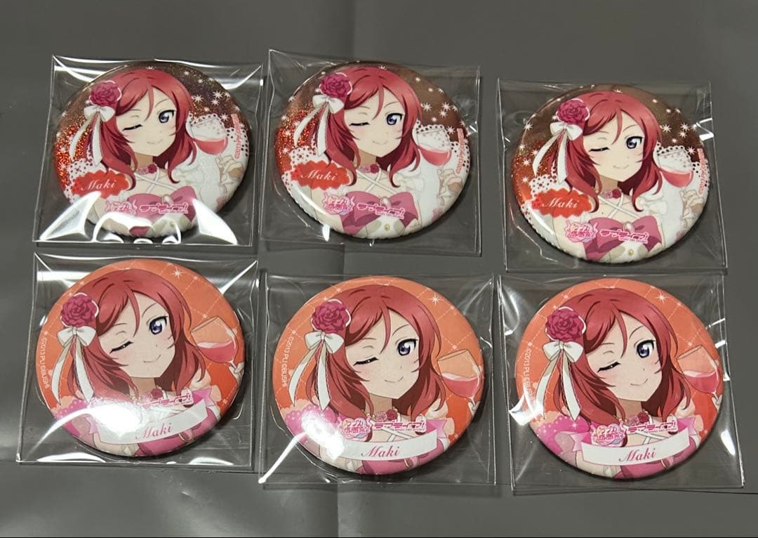 ラブライブ ラブカ感謝祭 缶バッジ μ's 西木野真姫 - メルカリ