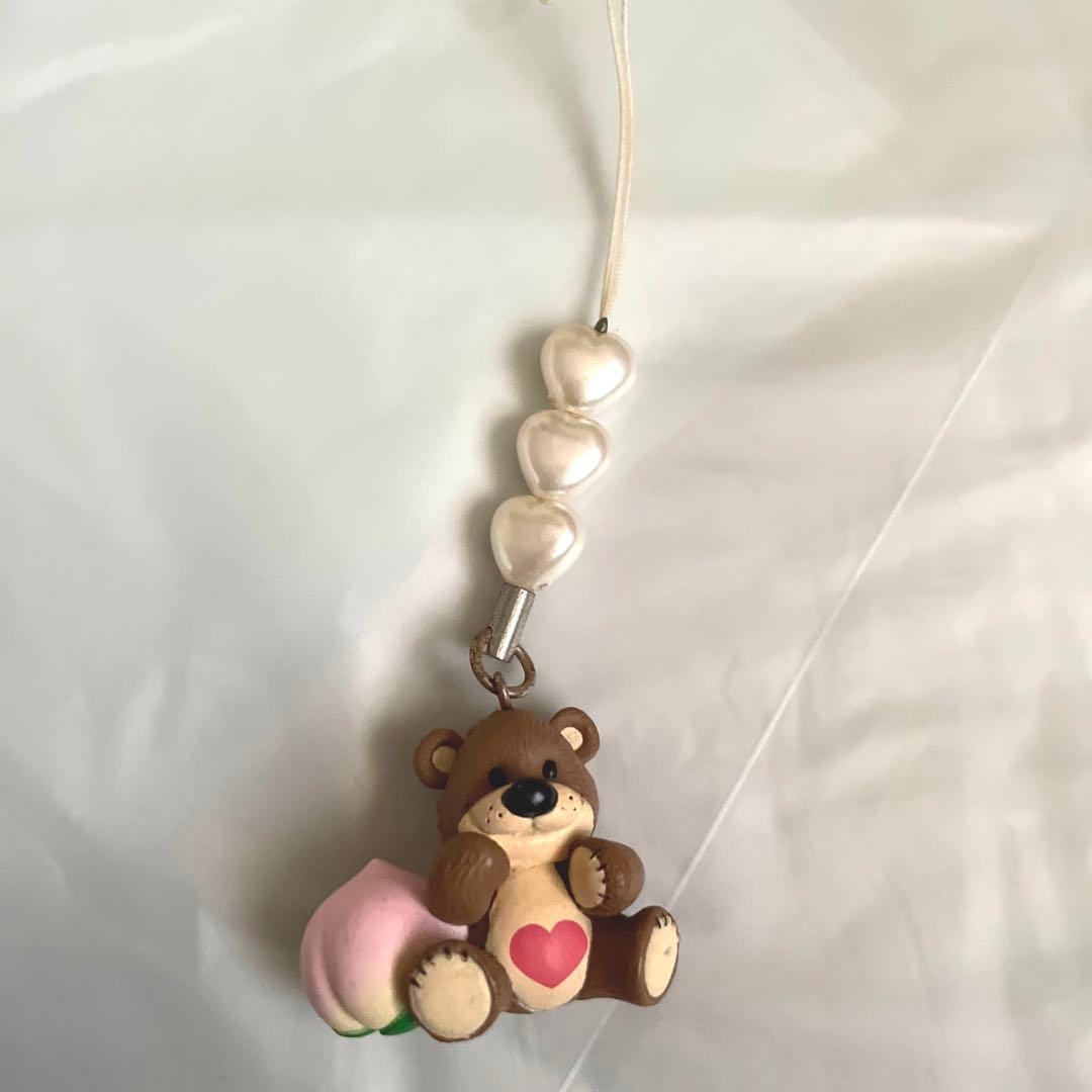 スージーズー ご当地ストラップ 岡山限定 岡山県 桃 モモ ブーフ グッズ