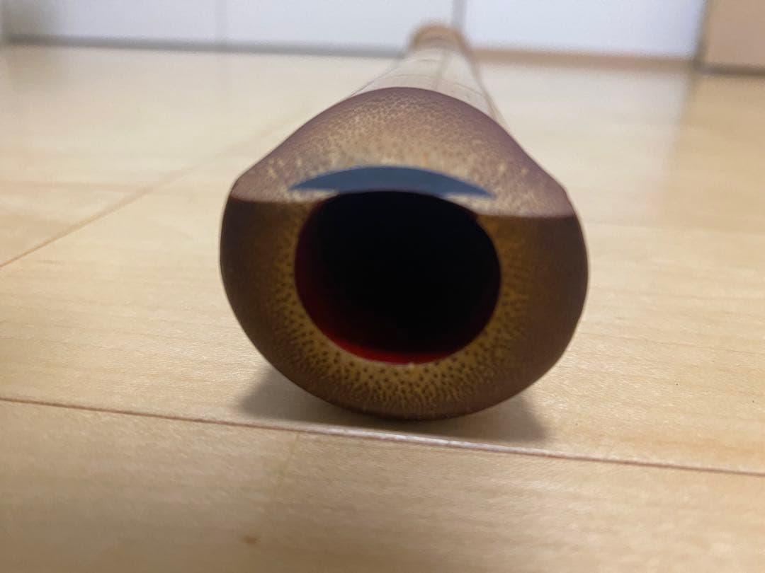 尺八、（作）井上昌山】都山、歌口水牛、銀縁、銀3線籐巻 | Shop at