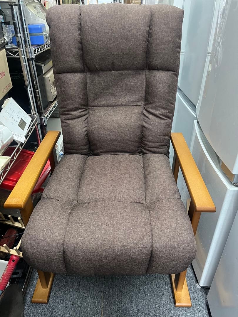 4段調整高座イス　オルガン3 座椅子