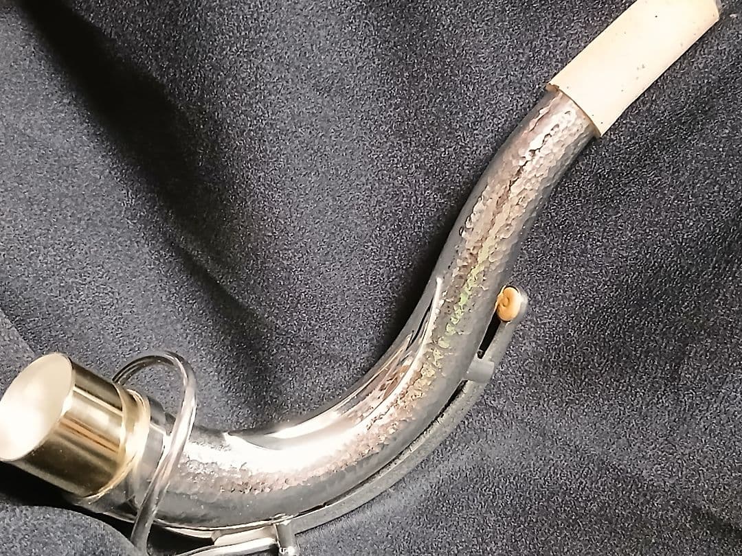 テナーサックス ネック 銀メッキ WM ハンドハンマード仕様 （27.5mm）