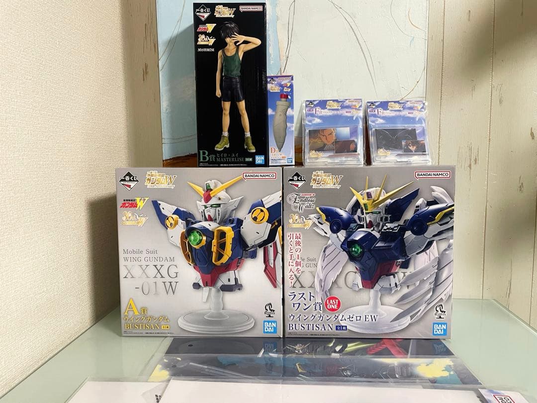 一番くじ ガンダムW A賞 B賞 D賞 ラストワン賞