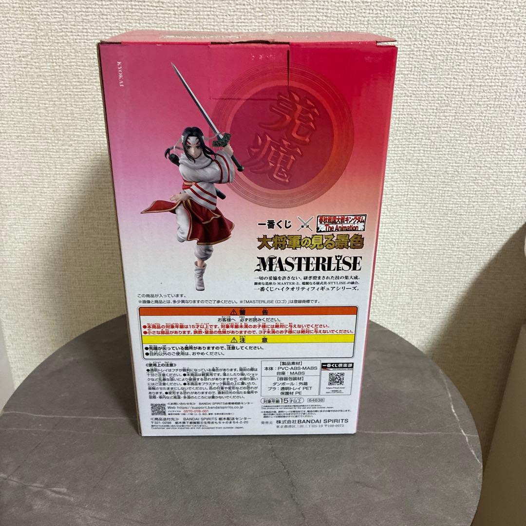 一番くじ キングダム C賞 羌瘣（きょうかい） MASTERLISE フィギュア