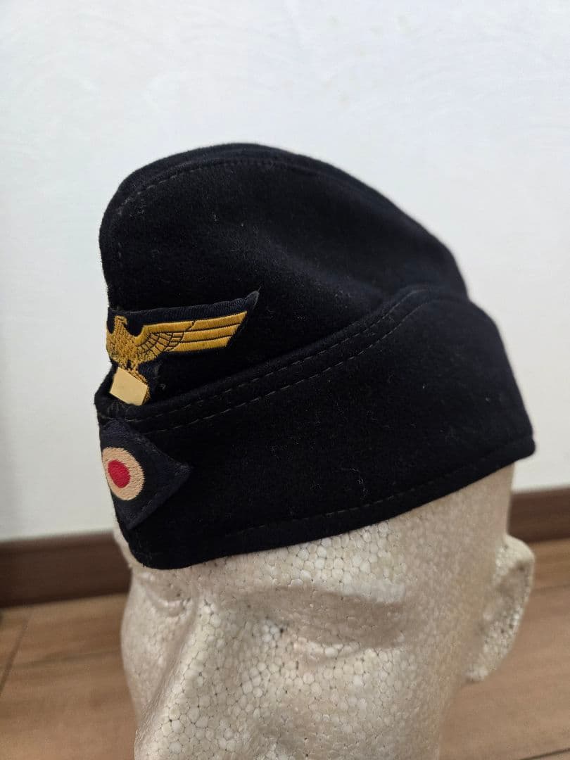 第二次大戦頃　実物　ドイツ海軍　略帽　大サイズ58～59cm　Uボート