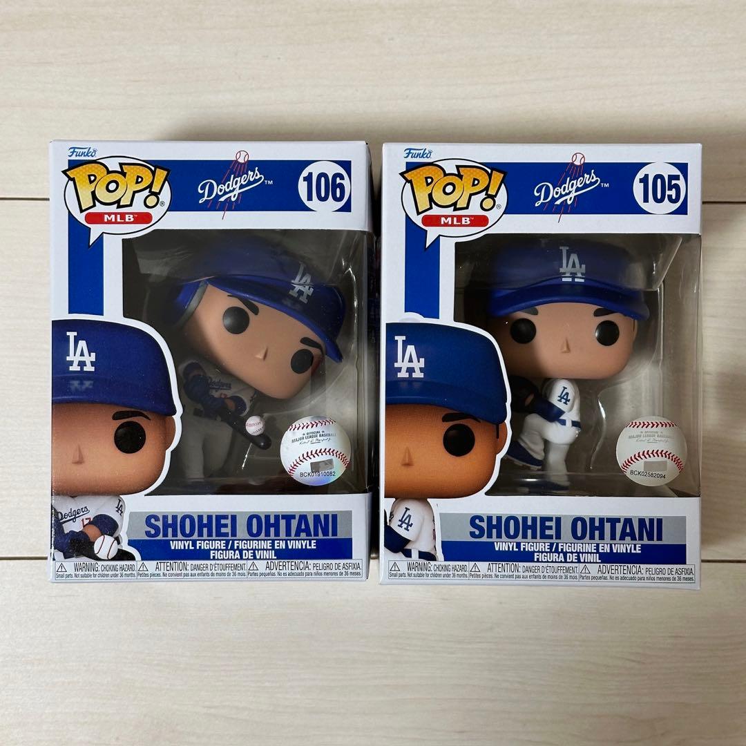 ★新品未開封★ 大谷翔平 ドジャース FUNKO POP フィギュア 2個セット