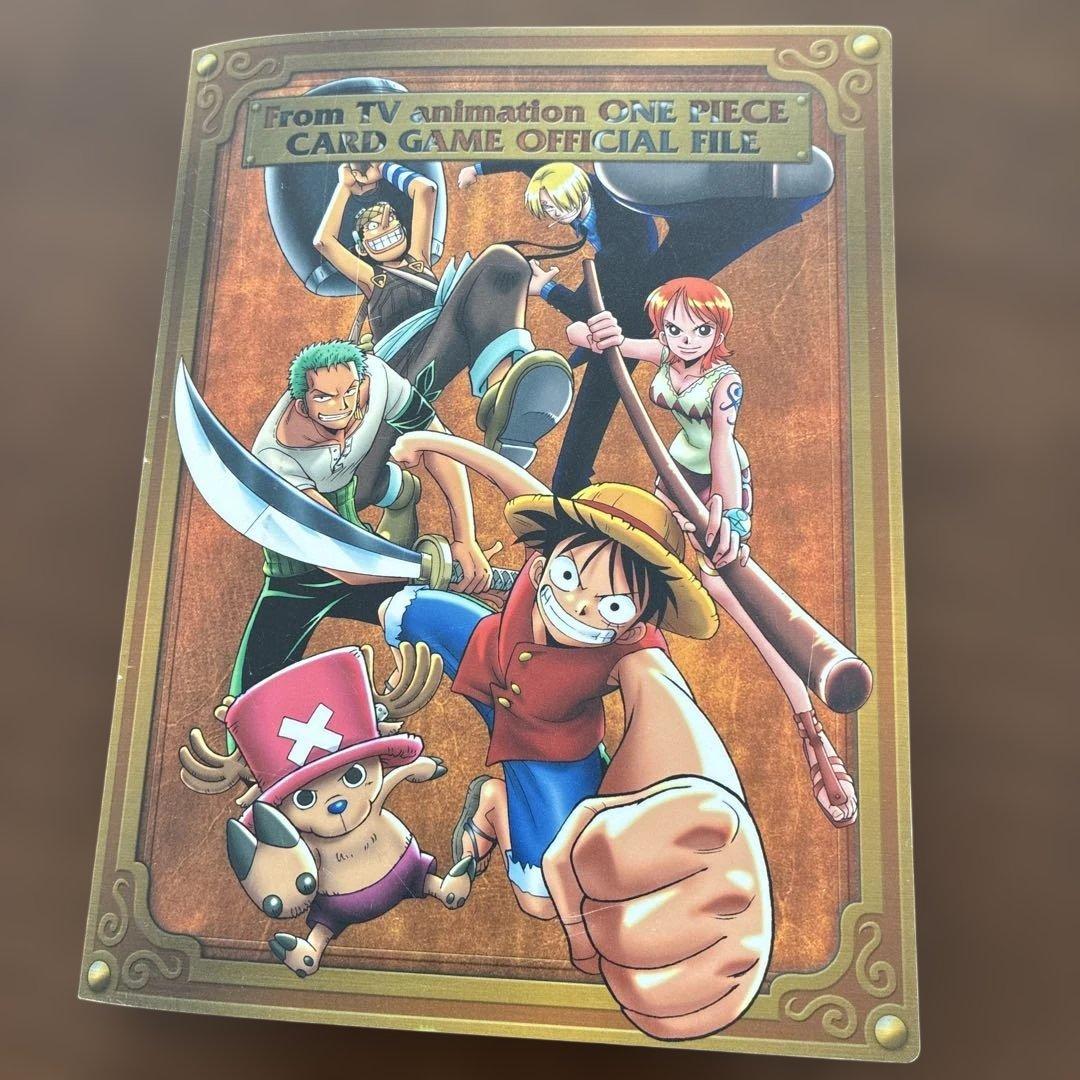 ワンピース カードゲーム 公式ファイル　2002年 希少！旧ワンピースカードゲーム ジャンプフェスタエディション2002年