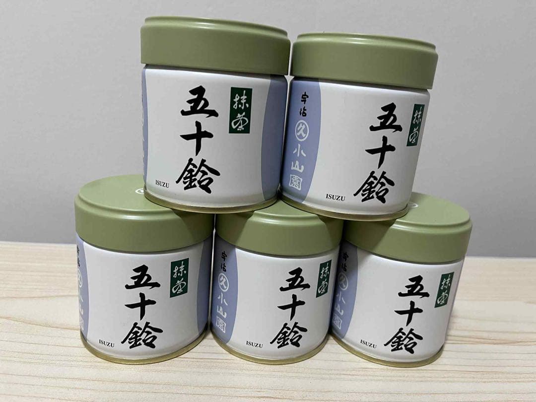丸久小山園　五十鈴抹茶 40g X5缶 抹茶 五十鈴 40g 丸久小山園 | fujimien