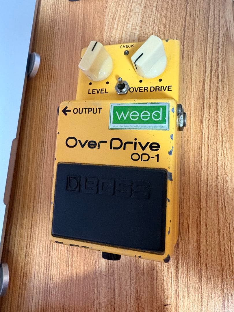 ギター BOSS Over Drive OD-1 weed