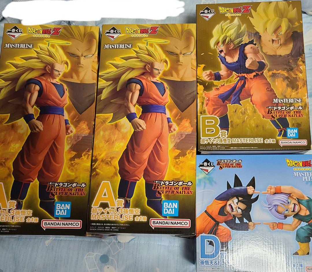 【未開封、即日発送】一番くじドラゴンボール A賞2点、B賞1点、D賞1点セット①