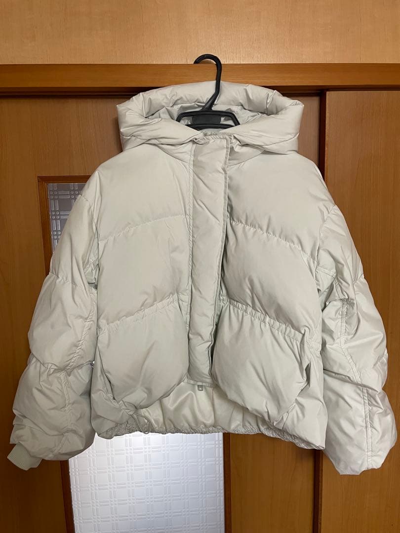 美品 FRAY I.Dフードドロストショートダウンコート WHT サイズ0 - メルカリ