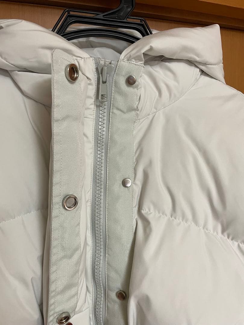 美品 FRAY I.Dフードドロストショートダウンコート WHT サイズ0 - メルカリ