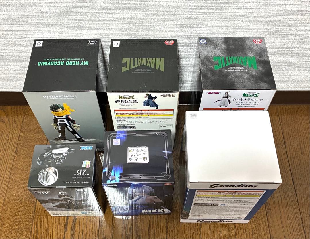 人気アニメフィギュア6種6個セット】まとめ売り#&@＊○〆 - メルカリ