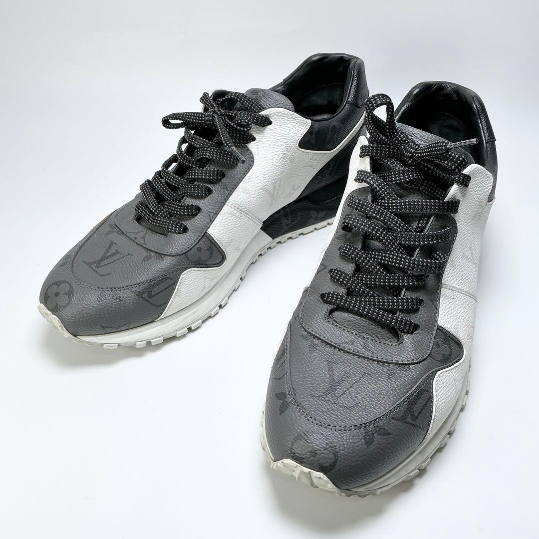 LOUIS VUITTON 　スニーカー　モノグラム・キャンバス　厚底　26cm