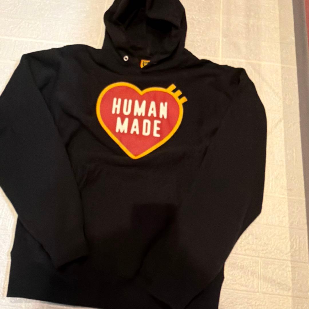 HUMAN MADE パーカー 黒