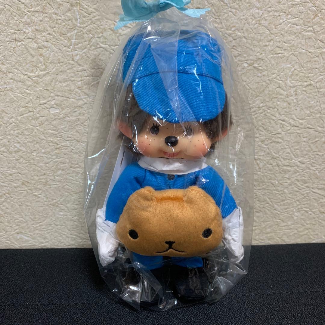 ‼️新品未開封‼️ カピバラさん×モンチッチ お兄さんモンチッチ～ン ぬいぐるみ モンチッチ カピバラさん ぬいぐるみ コラボ 青