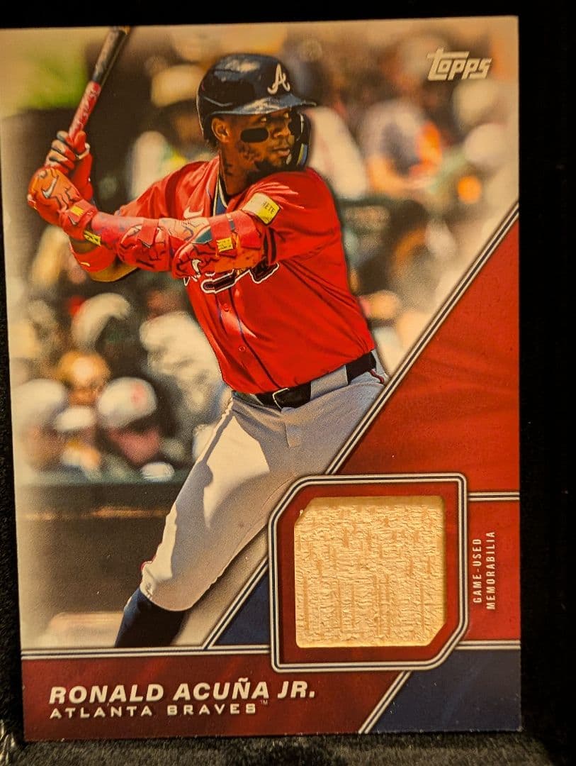 ロナルド・アクーニャ・ジュニア レリックカード - メルカリ