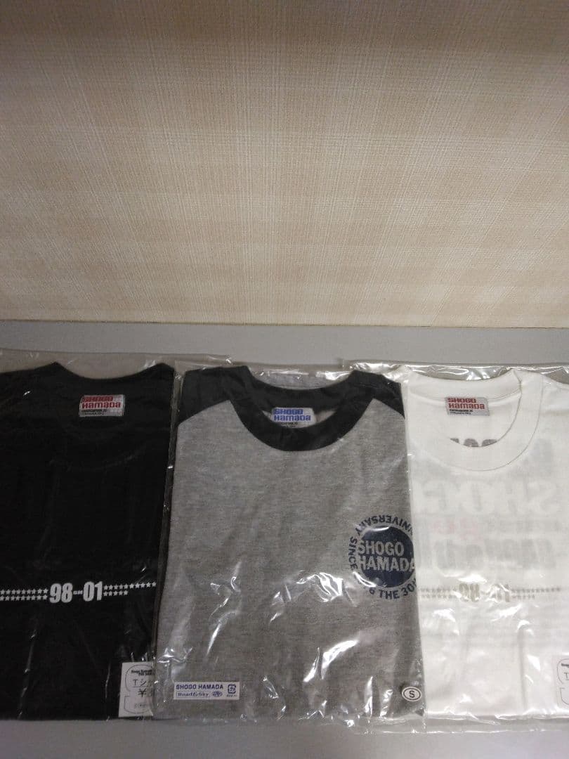 浜田省吾　ラグラン&Tシャツ3枚セット　新品未開封品　Sサイズ