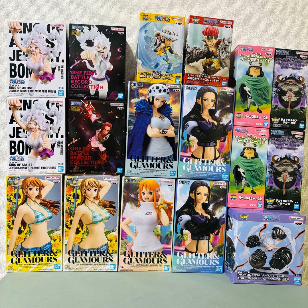 ONE PIECE ワンピース フィギュア　17点セット ONE PIECE』五老星とルフィの対峙シーンを再現できるフィギュアセット
