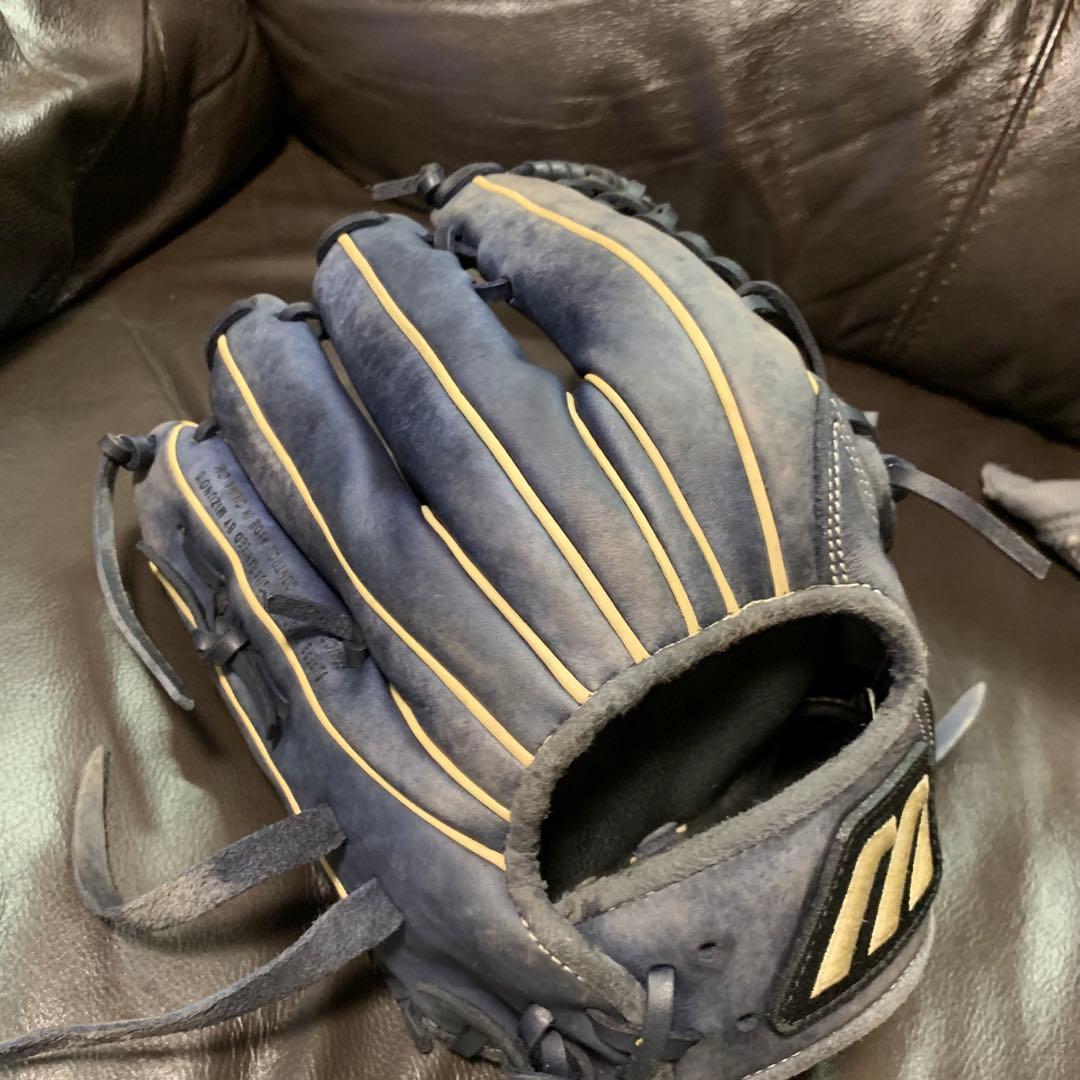 ミズノ Mマーク シルバーラベル 軟式外野手用 イチローモデル - メルカリ