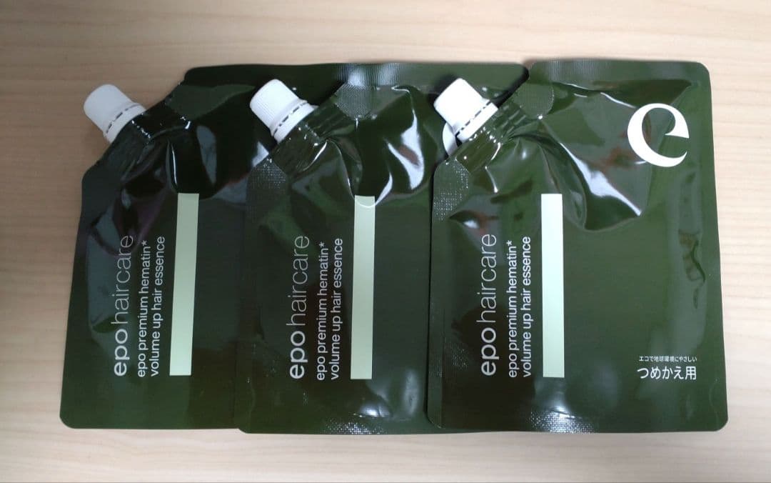 epo haircare プレミアムヘマチントリートメントエッセンス詰替え用3個