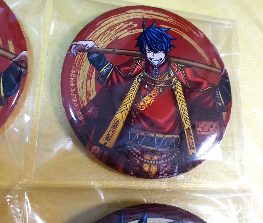 桃源暗鬼 TSUTAYA限定品 公式イラスト 缶バッジ 一ノ瀬四季 合計6点