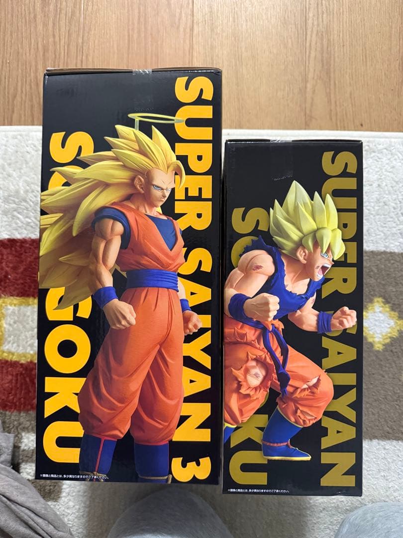 ドラゴンボール 一番くじ A賞 超サイヤ人3孫悟空 B賞 超サイヤ人孫悟空